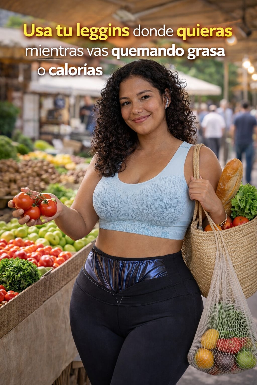 COMBO LEGGINS + TOP SUJETADOR 5 D