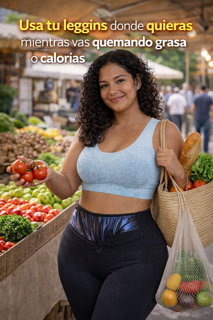 COMBO LEGGINS + TOP SUJETADOR 5 D